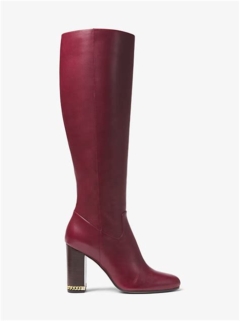 walker knee high bootmichael michael kors|Michael Kors bromley riding boot.